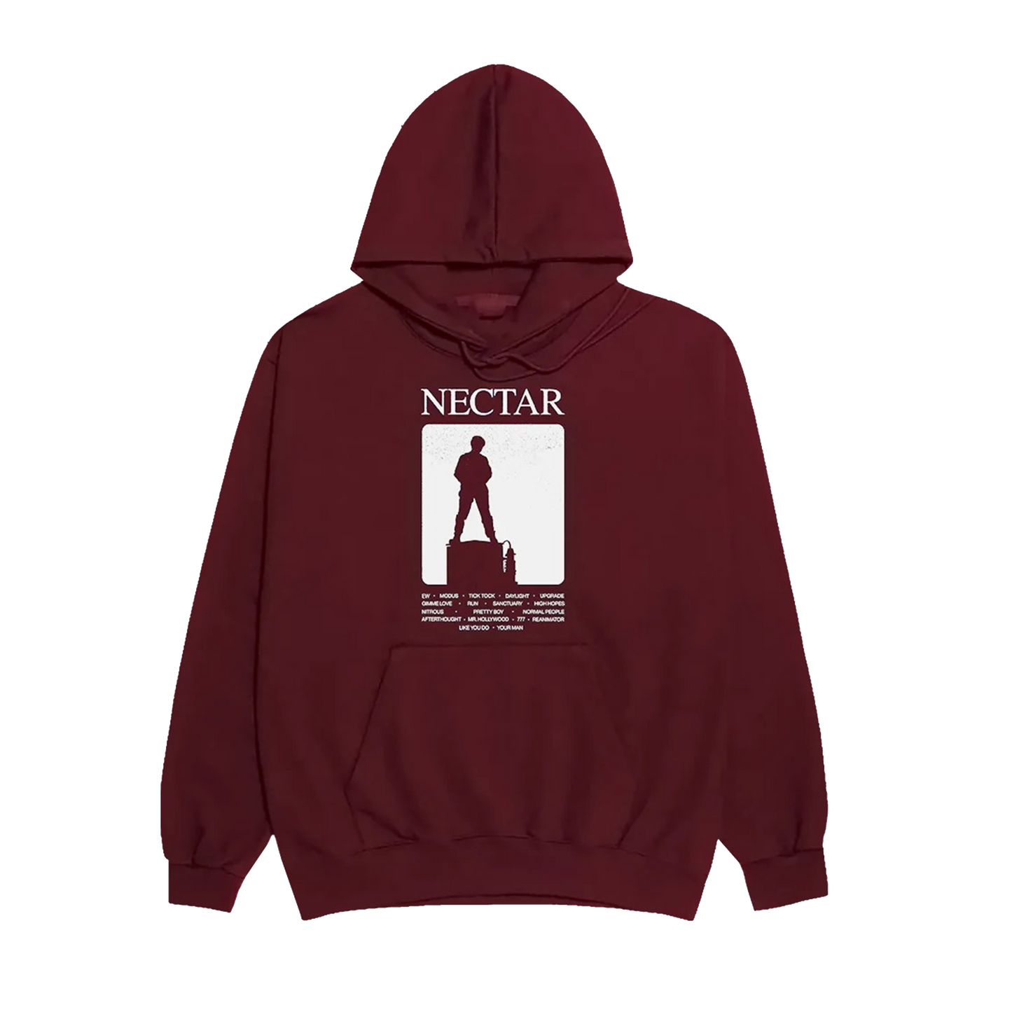 JOJI NECTAR HOODIE BURGUNDY